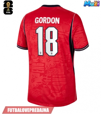Lacne Muži Futbalové dres Anglicko Anthony Gordon #18 MS 2026 Krátky Rukáv - Preč